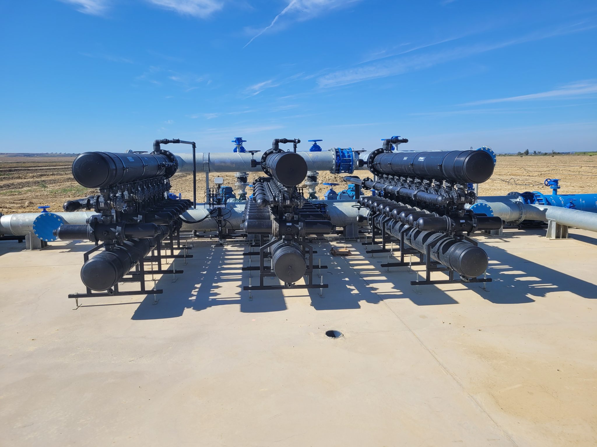 TVDD filtration batteries in Spain Tavlit